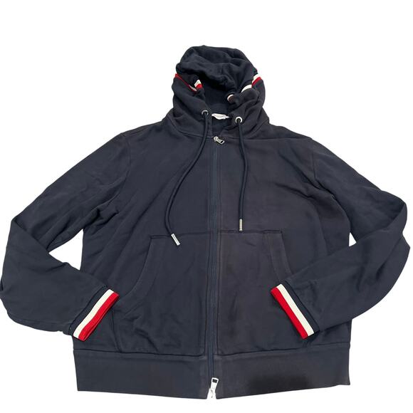 Moncler Full Zip Blue Sweater - Size XXL - Pre-Owned - Picture 1 of 10